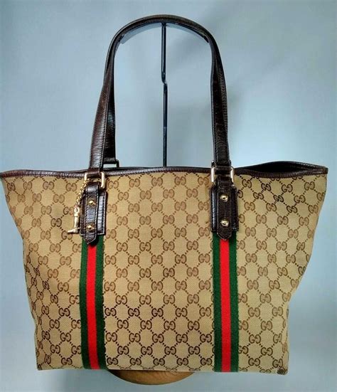 gucci jean tote|genuine gucci tote bag.